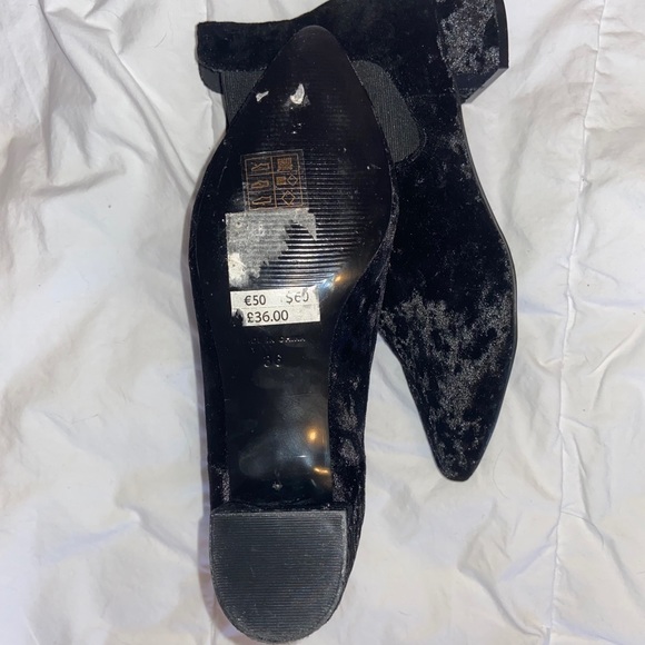 Topshop velvet booties - Picture 6 of 7